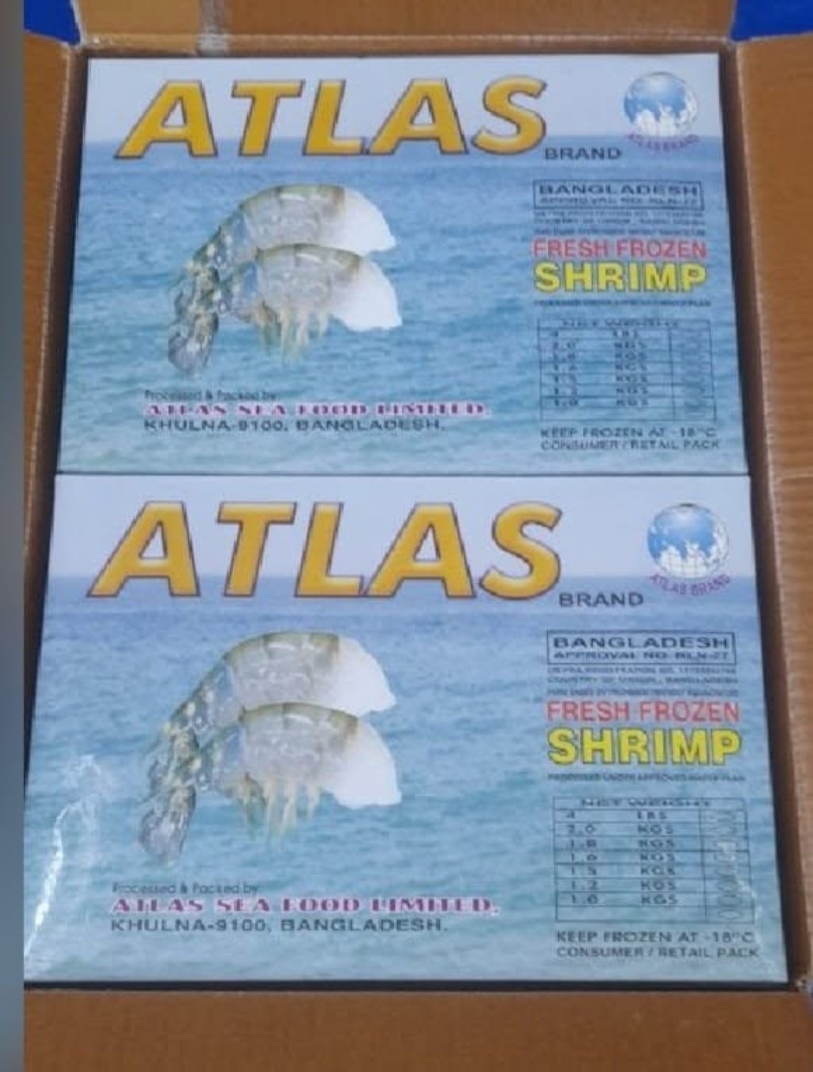 Atlas prawn product