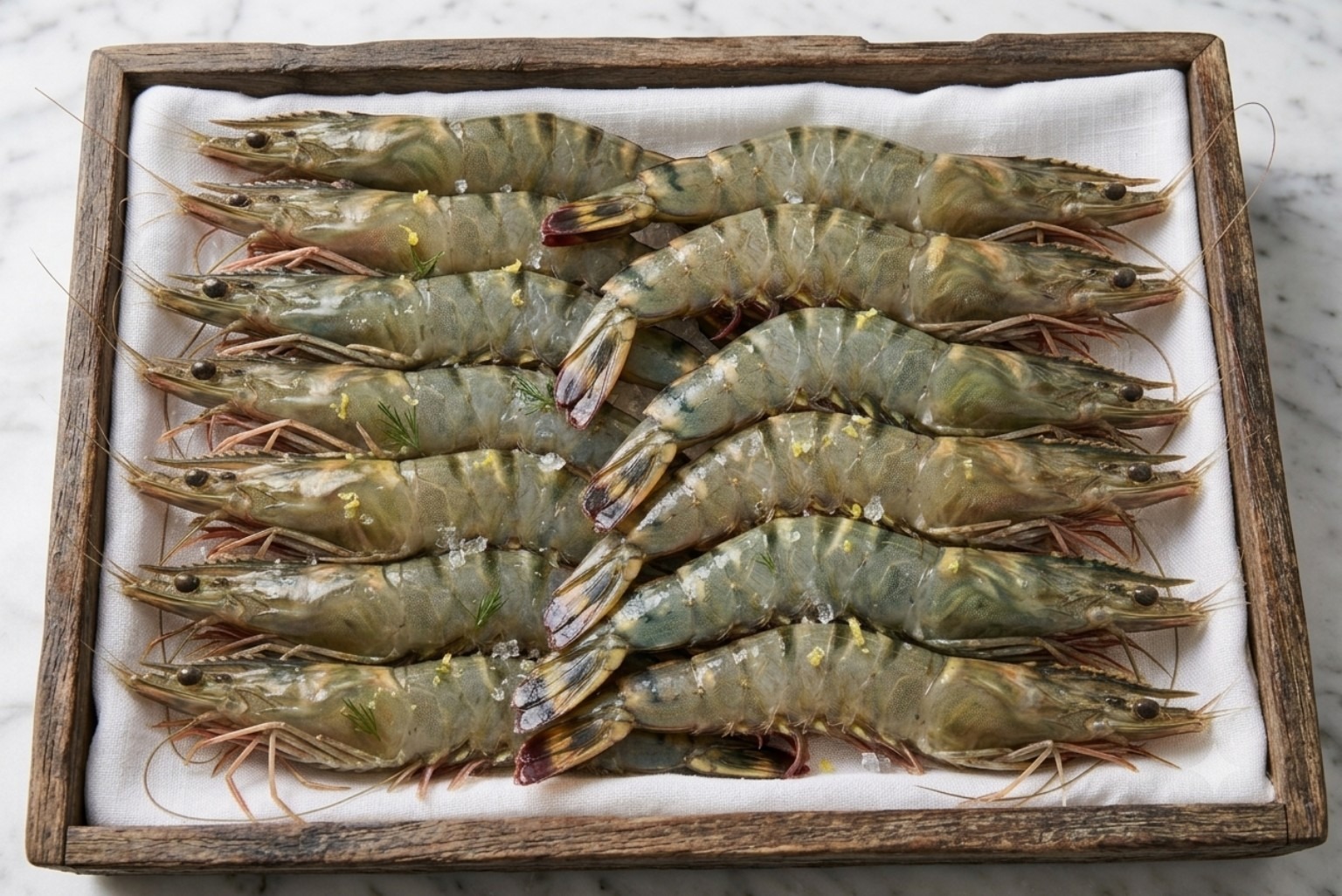 Atlas black tiger shrimp product