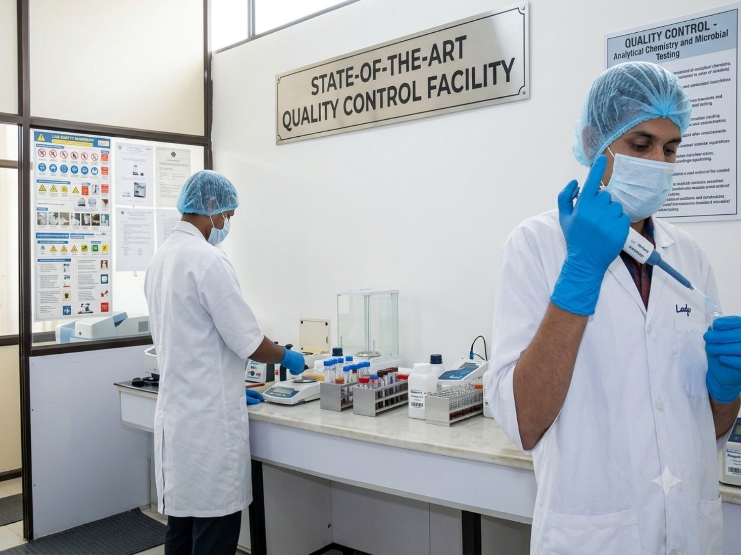 Quality control lab